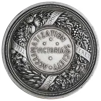 Medal - Victoria Acclimatization Society, silver