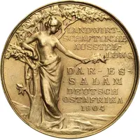 Agricultural exhibition in Daressalam - Wilhelm II