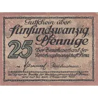 25 Pfennige