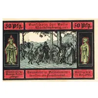 50 Pfennig Wachsenburg-Komitee
