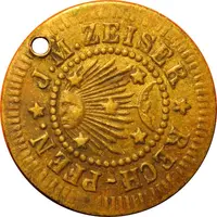 Counter Token J.M. Zeiser, Plus Ultra