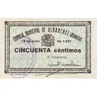 50 Céntimos Albánchez