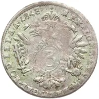 3 Kreuzers - Ferdinand I