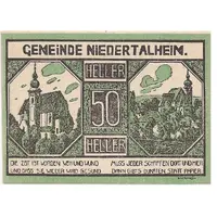 50 Heller Niedertalheim