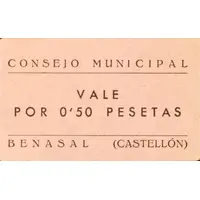 0.50 Pesetas Benasal