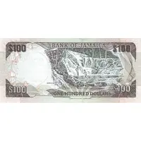 100 Dollars Without segmented foil, watermark portrait