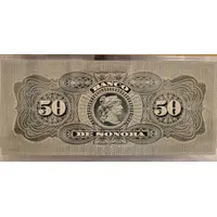 50 Pesos El Banco de Sonora