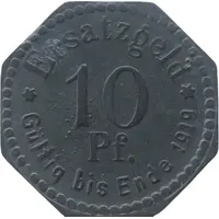 10 Pfennig - Stettin
