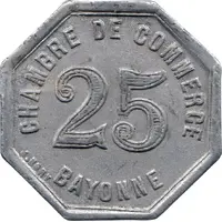 25 Centimes