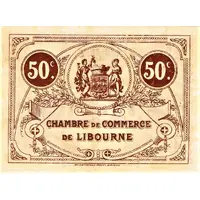 50 Centimes - Chambre de Commerce de Libourne 33