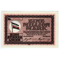 1 000 000 Mark Hugo Stinnes Linien