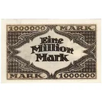 1 000 000 Mark Hugo Stinnes Linien