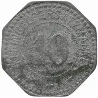 10 Pfennig - Mölke Gewerkschaft Consolidirte Wenceslaus Grube