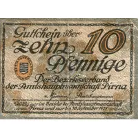 10 Pfennige Republic issue