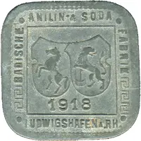 50 Pfennig - Ludwigshafen am Rhein BASF