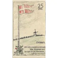 25 Øre Danish issue