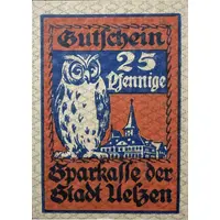 25 Pfennig Sparkasse