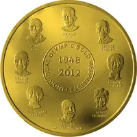 100 Dollars Summer Olympics, gold