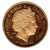 5 Crowns - Elizabeth II Queens sceptre with the dove