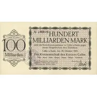 100 000 000 000 Mark