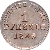 1 Pfennig - Paul Frederick August