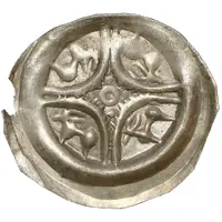 Denier Bracteate - Leszek the White Kraków mint