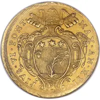 10 Zecchini - Pius VI Giovanni Archetti Legate