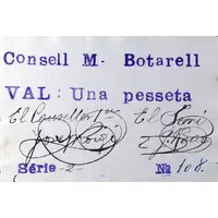 1 Peseta Botarell