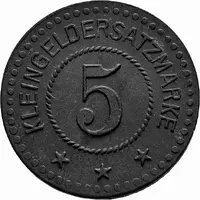 5 Pfennig - Aschaffenburg August Kirsch