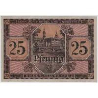 25 Pfennig Bank für Handel und Industrie