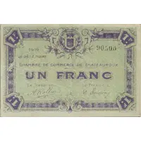 1 Franc - Chambres de Commerce de Chateauroux [36]