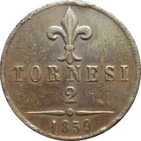 2 Tornesi - Francesco II
