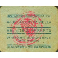 1 Peseta Viella