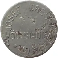 5 Pfennig - Höchstadt an der Aisch Josef Dresel