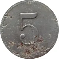 5 Pfennig - Höchstadt an der Aisch Josef Dresel
