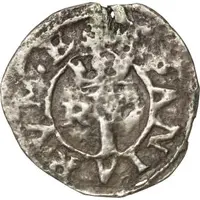 1/4 Real - Felipe II crown