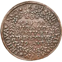 Counter token - Capture of Sluis by Maurits