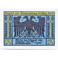 50 Pfennig Humboldt Series - Issue 2