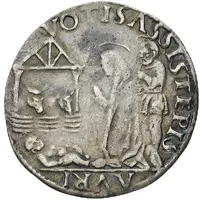 Grosso - Francis Maria I Pesaro, arms