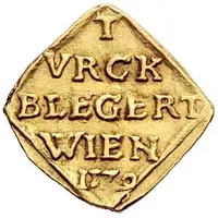 1/4 Ducat Siege coinage