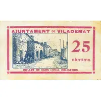 25 Céntimos Vilademat