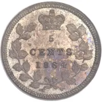 5 Cents - Victoria Pattern