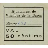 50 Céntimos Vilanova de la Barca