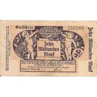 10 000 000 000 Mark Reichsbahn in Bayern