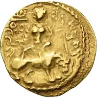 Dinar - Chandragupta II Lion Slayer type