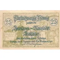 25 Pfennig Sparkasse
