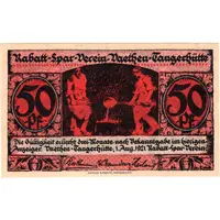 50 Pfennig Rabatt-Spar-Verein