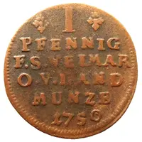1 Pfennig - Frederick III