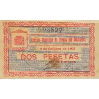 2 Pesetas Cuevas del Almanzora
