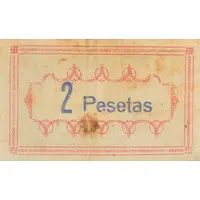 2 Pesetas Cuevas del Almanzora
